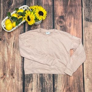 Adidas Cropped Crew Neck Sweater